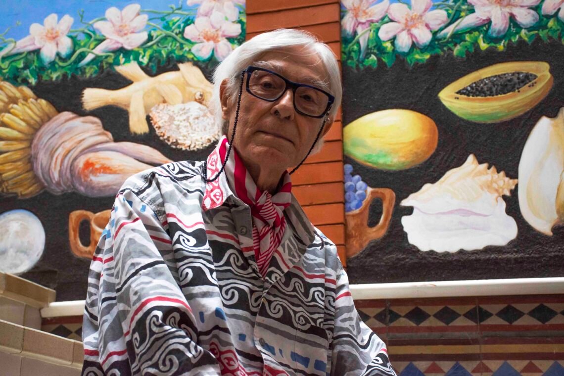 Pepe Dámaso en su casa