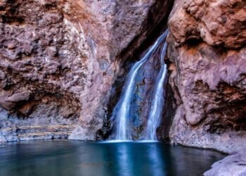 charco azul en agaete